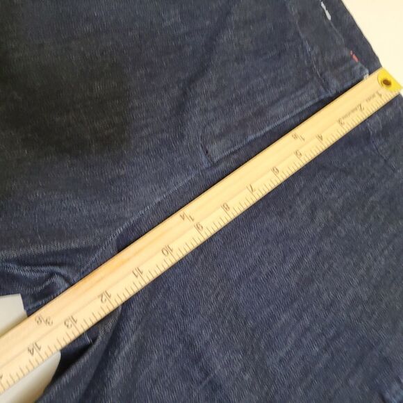 NEW 16 WIDE LEG LIZ CLAIRBORNE DARK WASH MID RISE TROUSERS JEANS 1X NWT - Picture 7 of 13